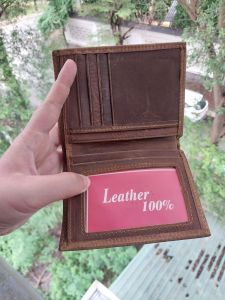 ví da bò sáp cao cấp