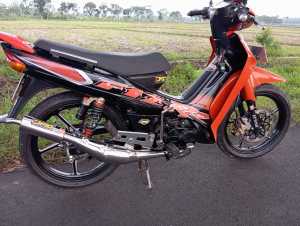 KNALPOT FIZ R FORCE ONE STANDAR RACING FULL CROOM SUARA GARING
