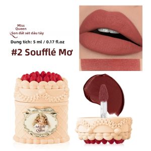 Son Kem Lì Lakerain Strawberry Cake Velvet Lip Mud - Son Lì Cao Cấp Lên Màu Chuẩn Hiệu Ứng Mềm Mại Lâu Trôi
