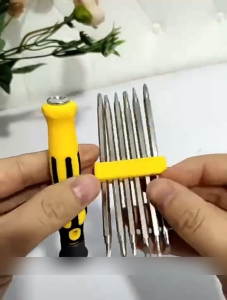 Bộ Tua Vít Đa Chức Năng 7in1 - Dụng Cụ Cầm Tay Đủ Đầu Các Loại - Dùng Để Tháo Lắp Điện Tử Đồ Gia Dụng Xe Máy