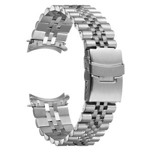 18/19/20/21/22/23/24/26mm for Seiko Solid Stainless Steel Watchband for Men Women Sports Strap for Jubilee Curved End Bracelet