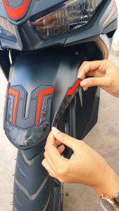 Front Fender Cover Vario 125 Rubber Karet Murah Keren