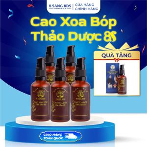 TOP - Cao xoa bóp thảo dược 8S - Hỗ trợ giảm đau nhức xương khớp tê bì chân tay