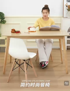 Modern Office Study Computer Designer Table Chair Kerusi School 1937