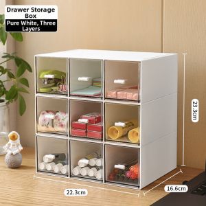 Kaman | Desk Organizer Drawer-type Book and Stationery Storage Box
