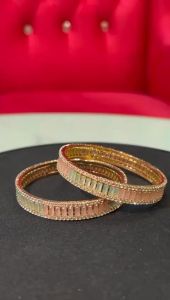 Crystal Stone Bangle