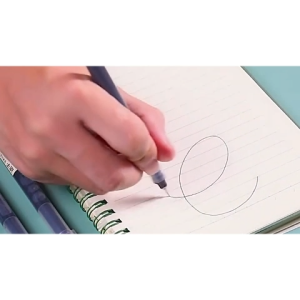 Bút số 05 thân bút trong suốt viết đều phụ kiện văn phòng phẩm bút bi dung dịch trực tiếp dung lượng lớn khô nhanh bút gel-CA666