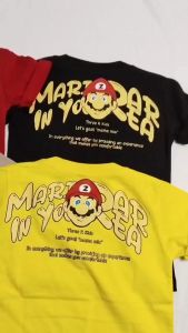 Baju Kaos Anak Mario Bros Lakilaki Perempuan Viral 2023/Kaos Anak Mariobros 1-10 Tahun