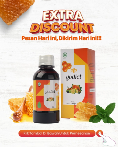 MADU HERBAL GODIET 260 gr MEMBANTU MENGURANGI LEMAK TUBUH