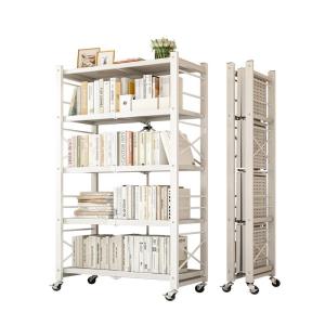 Multi-Layer Floor-Standing Storage Rack Garage No-Install Metal Organizer for Home Basement Utility Room Kitchen Pantry
