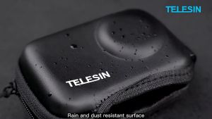 Telesin Protective Storage Bag for DJI Osmo Action 5 Pro 4 3 Camera Case Travel Quick Release Mount OA-BAG-002