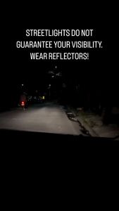 REFLECTIVE STICKERS FOR HELMETS