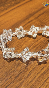 Collection Grade Clear Quartz Merkabah Bracelet