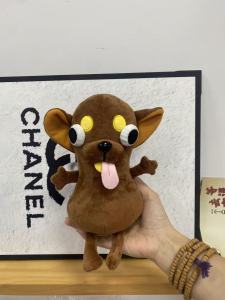Teekland Dog Toy Adorable ChiHUAHUA Plush Keychain Doll Toy Bag Pendant Creative Gift Soft Stuffed Animal Cute Puppy Design