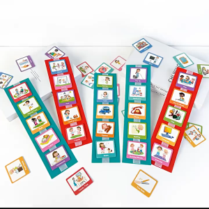 [SG Stock]Waterproof Kids Daily Routine Flash Cards Toddler Daily Life Visual Schedule Chart for Early Learning