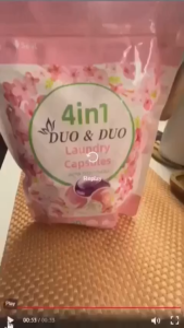 [DuoDuo] 30 pods 4n1 Laundry Capsules / Armani Scent Duoduo Capsules Duoduo 4In1 - Lazada