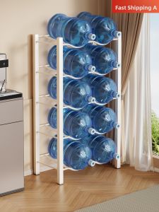Durable Bucket Storage Shelf for Home and Office