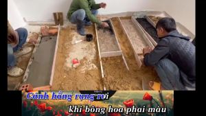 khuôn tranh đúc bê tông thạch cao đất sét ( tranh cành đào đón xuân xoay 360 độ) tranh chơi tết
