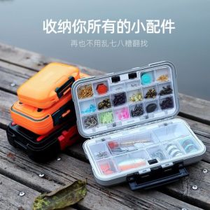 New fishing accessories box anti waterway sub box tool box fish hook storage box Lu sub bait box fishing equipment