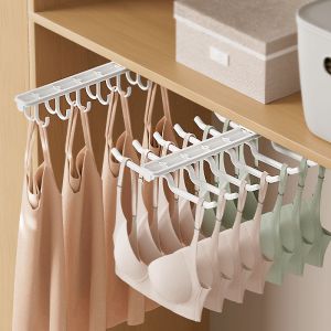 Retractable Hanger Underwear Hanger Slide Rail Hanger Multi-functional Hook Undershirt Holder