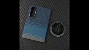 100% Kevlar Support Magnetic MagSafe Case For Samsung Galaxy Z Fold 8 Wide Textured Carbon Fiber Skin-friendly Drop-proof Cover