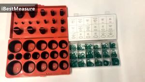 Grosir Altan Karet Rubber O Ring Universal Seal Tightening 419 PCS - Red Assorted Kit