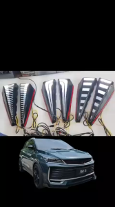 Proton X50 2025 Facelift Front Bumper DRL Daylight Lamp Running Signal Rear Reflector Brake Light