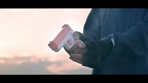 Glock Children Water Gun Automatic Burst Charging Space Electric Water Cannon Automatic Electric Water Gun Toys Battery Powered Motorized Continuous Burst Shot USB Recharge Big Tank