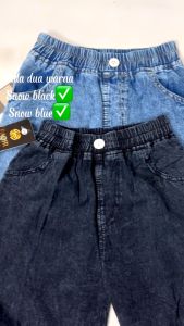 Celana Kulot Jeans Anak Perempuan 10 Tahun Kekinian Variasi Satu Kancing - Nairuza