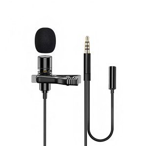 other | Wired Lapel Microphone for Live Streaming Food Broadcasting Mobile Recording Interviews Karaoke with Monitoring and Noise R