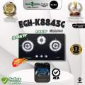 ELBA Dapur Gas Stove EGH-K8842G(BK)/8843G(BK)/8742G(BK) Glass Stove Kitchen Hob Stove Kitchen Appliances Dapur Hob Masak. 