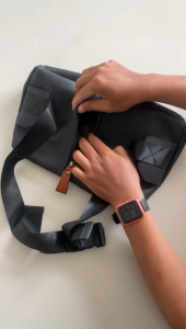 Tas Pria Kulit Sapi  Tas Selempang Bahu Dan Pinggang Waist Bag Godam  Fordza