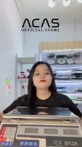 ACAS 6208 40Kg / 200Gr Timbangan Duduk Digital Meja Double Display Laundry Sayur Buah Telur Sembako Paket Ekspedisi Murah Garansi Electronic Computing Scale 40 kg