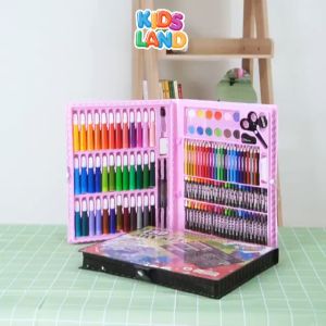 Crayon Art Set 150 Pcs 86 Pcs 42 Pcs Pensil Warna Lengkap Alat Lukis Anak Krayon Anti Air Mainan Edukasi Anak Alat Mewarnai Lengkap