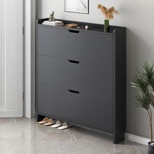 ZHUOLESHI | Narrow High Slender Shoe Cabinet