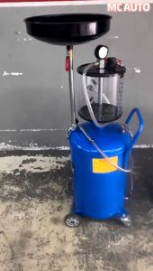 👍🏻Heavy Duty👍🏻  80L Pneumatic Portable Oil Drainer Waste Drain Tank Air Drainer Waste Oil Extractor Sedut Minyak Hitam