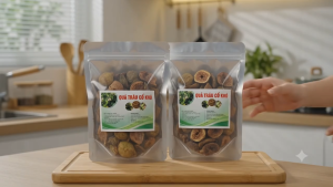 Quả Trâu Cổ Khô Tự Nhiên (Vẩy Ốc/Bồ Hành) - Gói Zip Tiện Lợi Pha Nước Uống Hàng Ngày