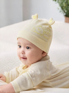SHI YUE JIE JING | Infant Care Cap for Newborns 0-3 Months