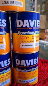 DAVIES ACRY-COLOR PREMIUM GRADE 1L 100% ACRYLIC BASE