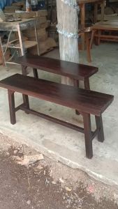 ม้านั่งไม้แผ่นเดียว ม้านั่งสนาม ม้านั่งยาว ม้านั่งไม้ เก้าอี้ไม้ เก้าอี้ยาว ม้านั่งกลางแจ้ง เก้าอี้สนาม Bench Chair Wood