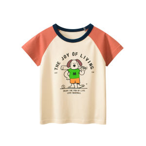 Summer New Mens Baby Clothes Pure Cotton Cartoon Short Sleeve T-shirt Casual Style Breathable Comfortable for Kids
