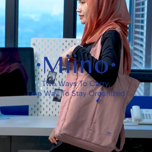 Wallts MIINO Tas 2 Way Backpack Totebag Ransel Tas Pria Wanita