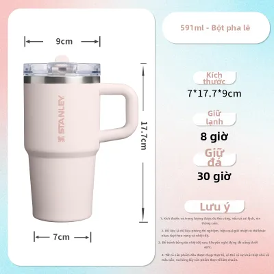 Stanley | Cốc giữ nhiệt ống hút dung tích lớn 304