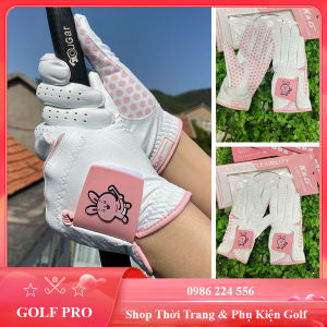 Găng tay golf nữ chống trượt Hàn Quốc KG thoáng khí thấm hút mồ hôi 1 đôi