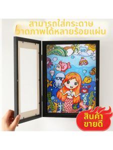 FENGHONGTAO | Khung Ảnh Treo Bằng Khen & Tranh Vẽ Của Trẻ Em Dễ Bảo Quản