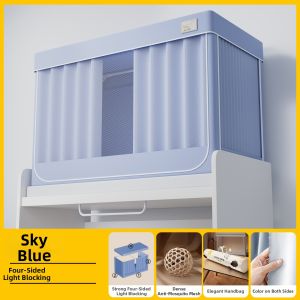 LANWUXUAN | Easy Install Integrated Darkening Bed Canopy