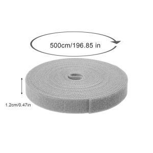 5M Multi-purpose Nylon Plant Ties Bandage Adjustable Reusable Fastener Tape for Home Garden Accessories