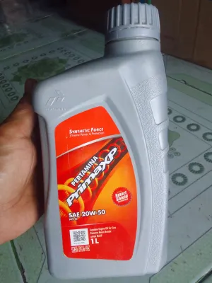 oli prima XP 1liter cocok untuk semua mesin motor dan mobil merek jepang maupun eropa dan china