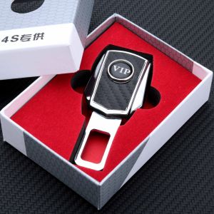 Bộ đai ngắt chuông âm thanh báo động có logo các hãng xe chốt cài dây an toàn trên ô tô đai ngắt chuông cảnh báo trên oto xe hơi Ford Honda Hyundai Kia Mercedes Mazda Mitsubishi Toyota Vinfast