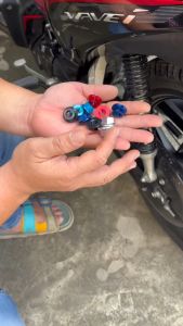 น็อตตัวเมีย เบอร์17 (ราคา1 ตัว) น็อตแกนล้อ น็อตมิเนียม น็อตมิเนียมกลึงมือ งานแข็งแรง ตัวเมียเบอร์17